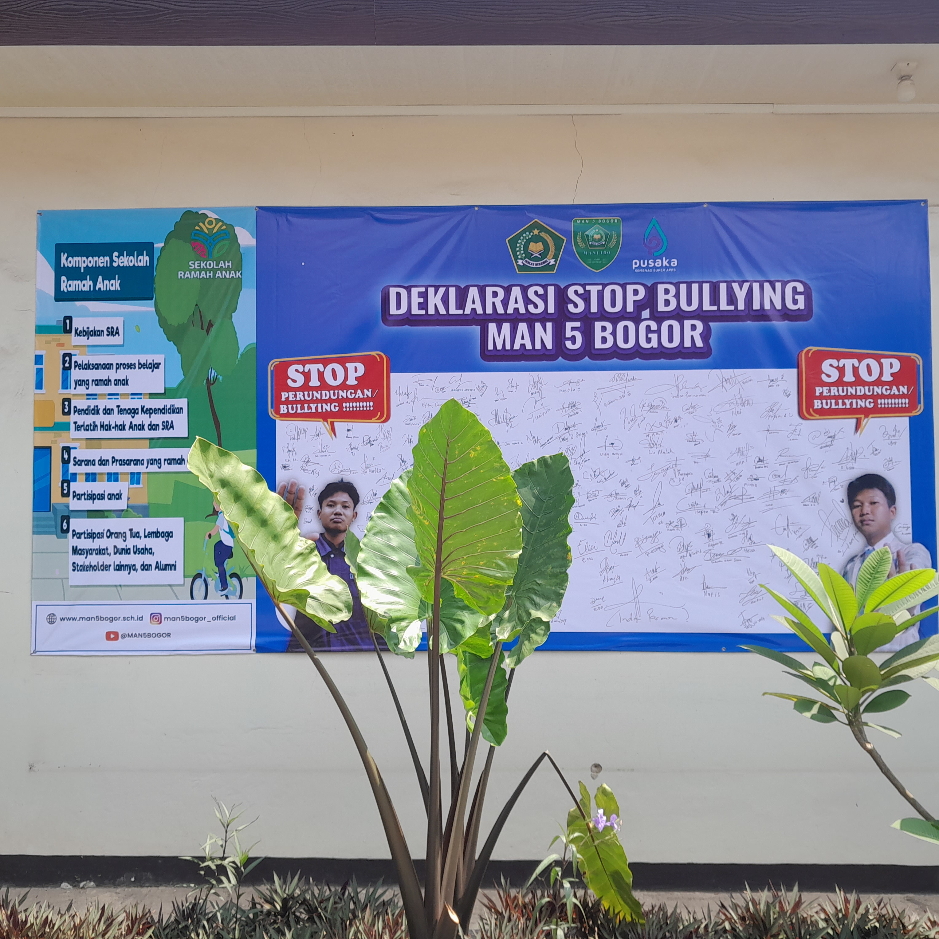 MAN 5 Bogor Gelar Deklarasi Sekolah Ramah Anak dan Stop Bullying