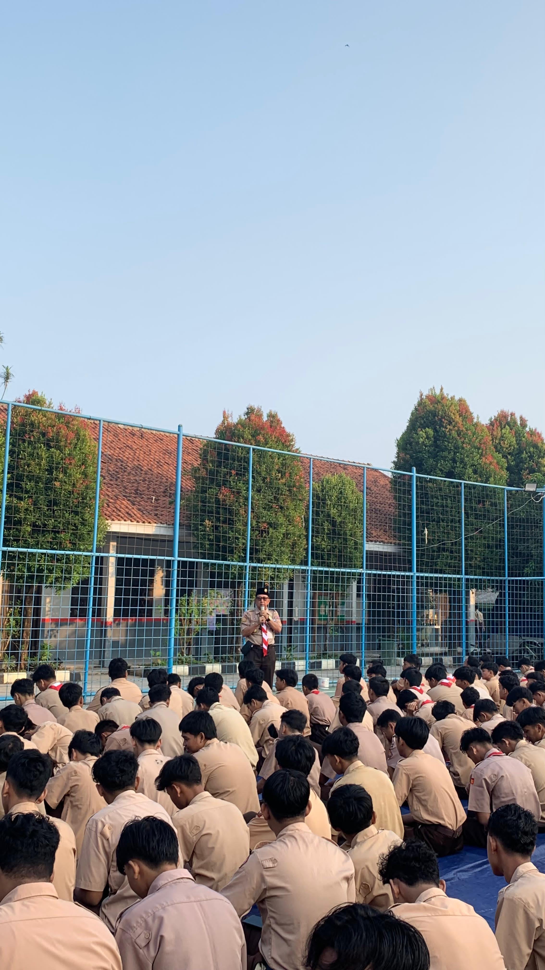 Pengumuman dan Pembinaan Pembukaan Pramuka Wajib (PRAWA) di MAN 5 Bogor