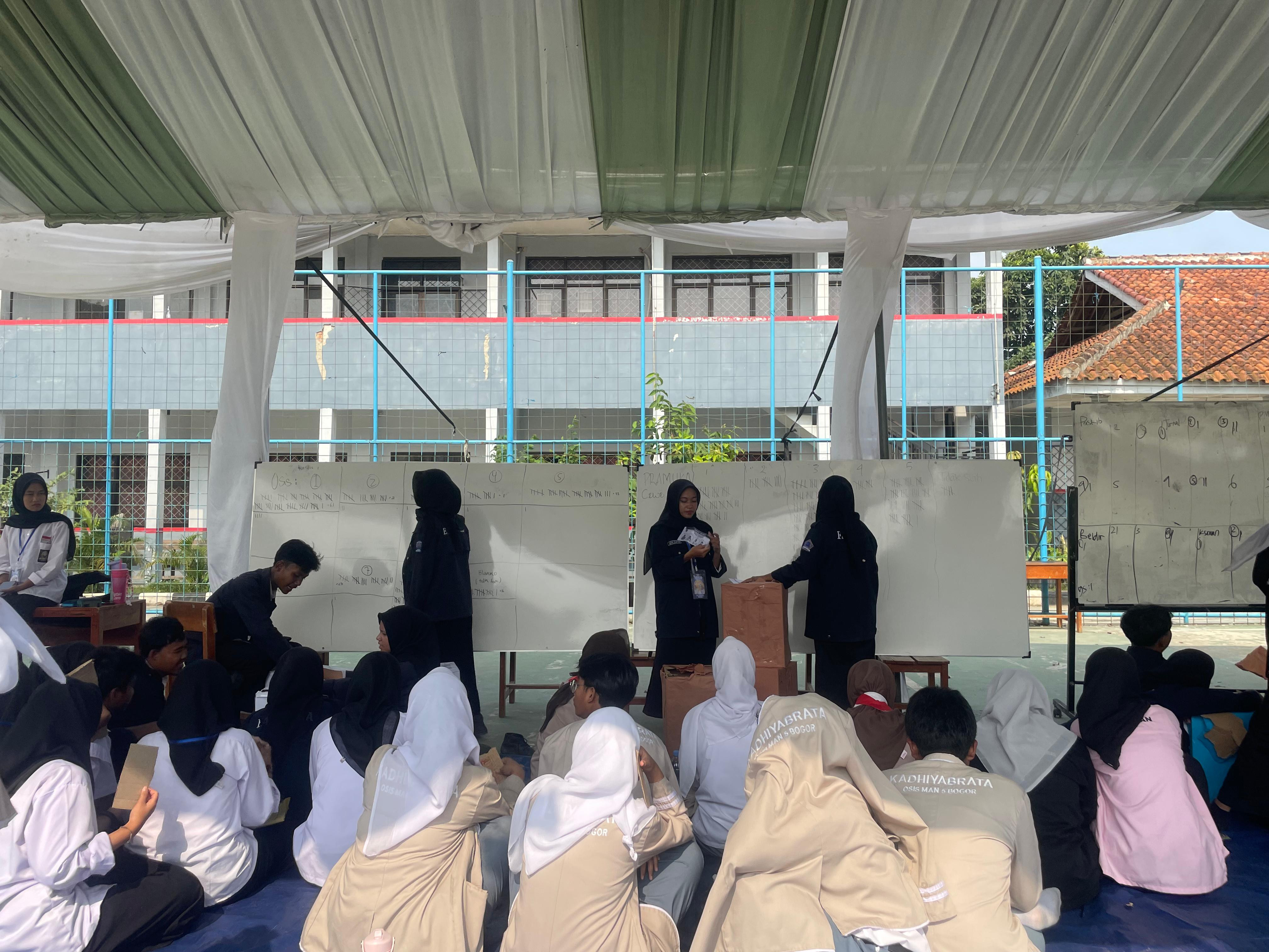 Hasil Pemilu Raya 2025-2026 MAN 5 Bogor