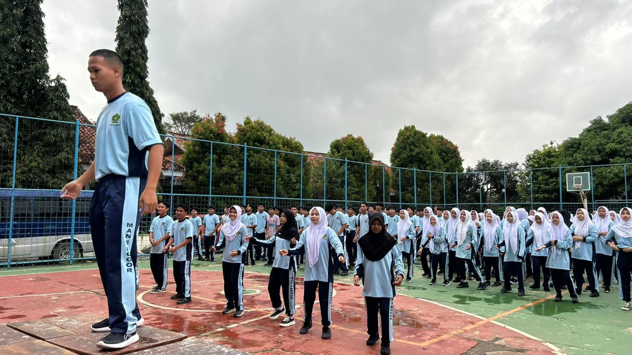 MAN 5 Bogor Laksanakan Kegiatan Kokurikuler RAHAJA untuk Tingkatkan Kebugaran dan Kebersamaan Siswa