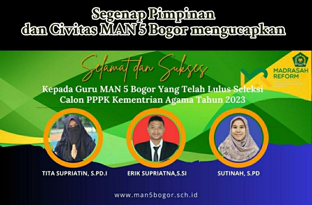 ADA APA DENGAN TIGA GURU HONORER MAN 5 BOGOR  ?? 