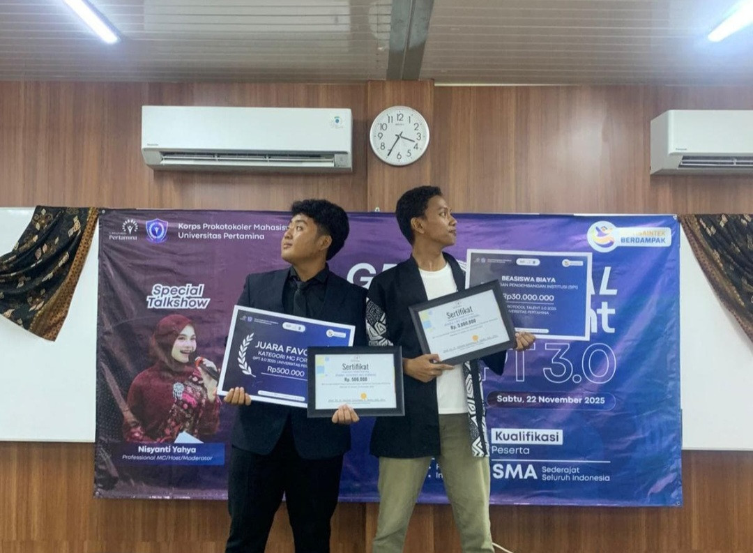 MAN 5 Bogor Raih Prestasi Gemilang di Ajang MC Competition Universitas Pertamina 2025