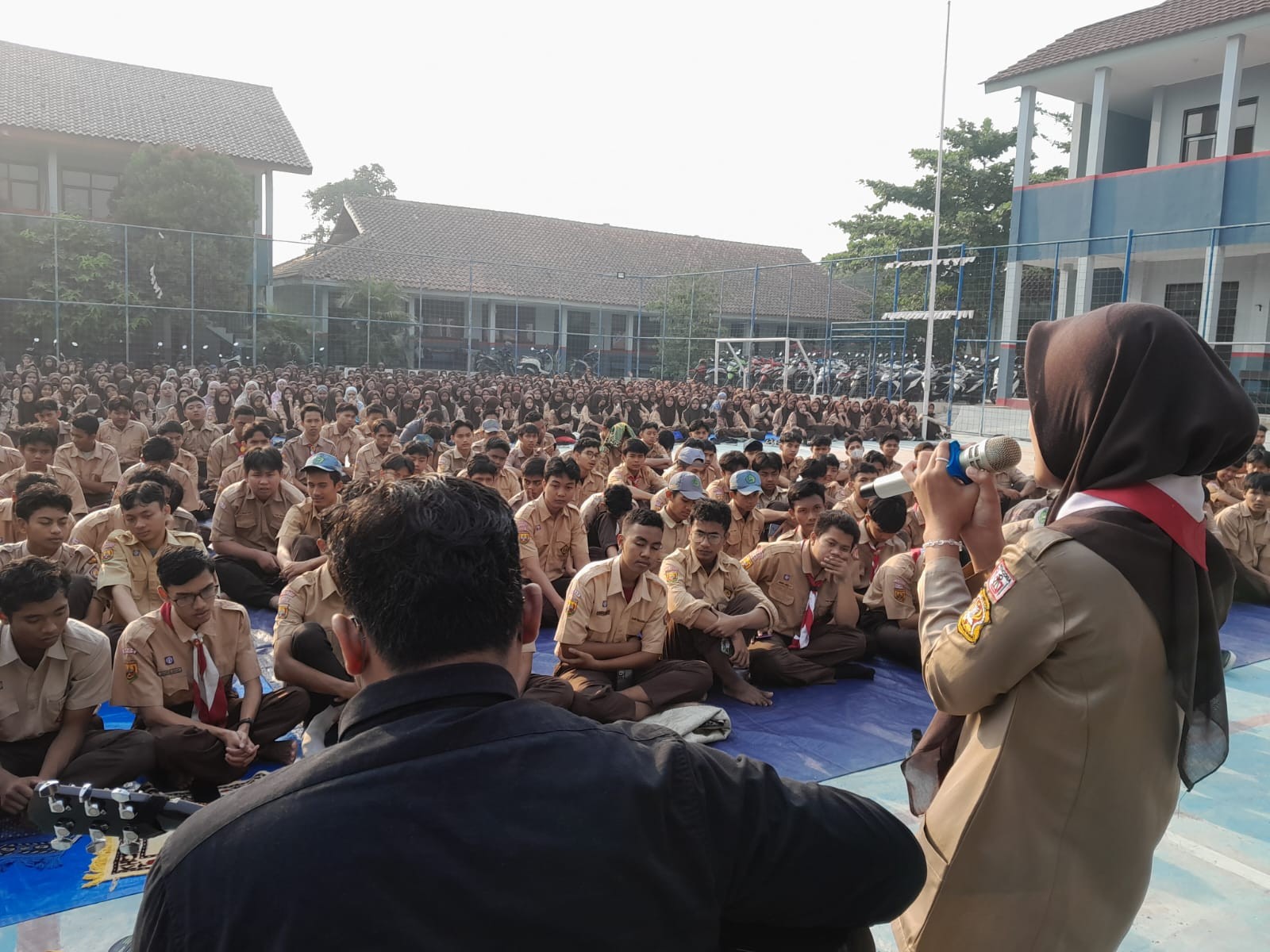 Kegiatan Pagi Hari di MAN 5 Bogor