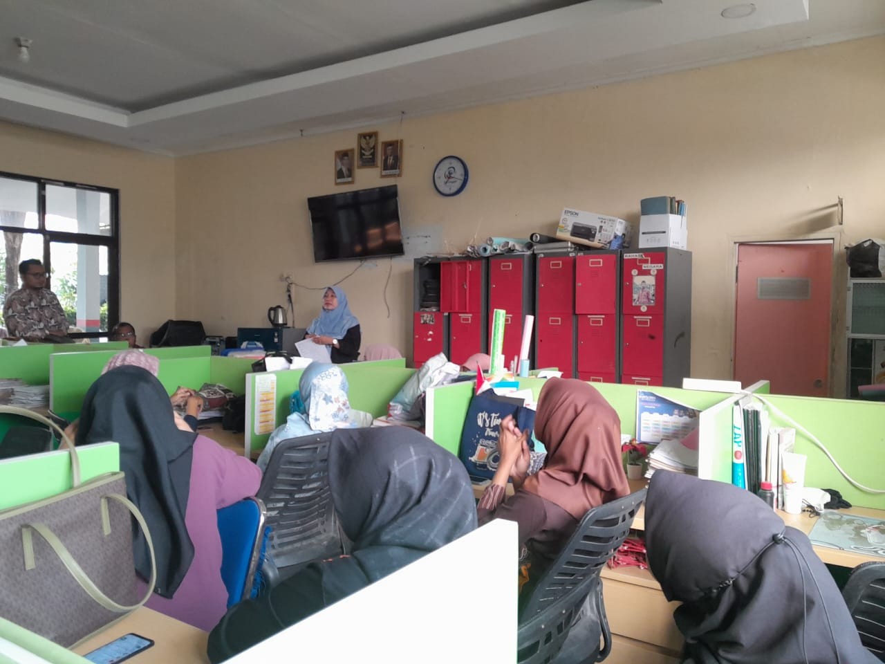 Briefing Terkait Program Madrasah oleh kepala MAN 5 Bogor