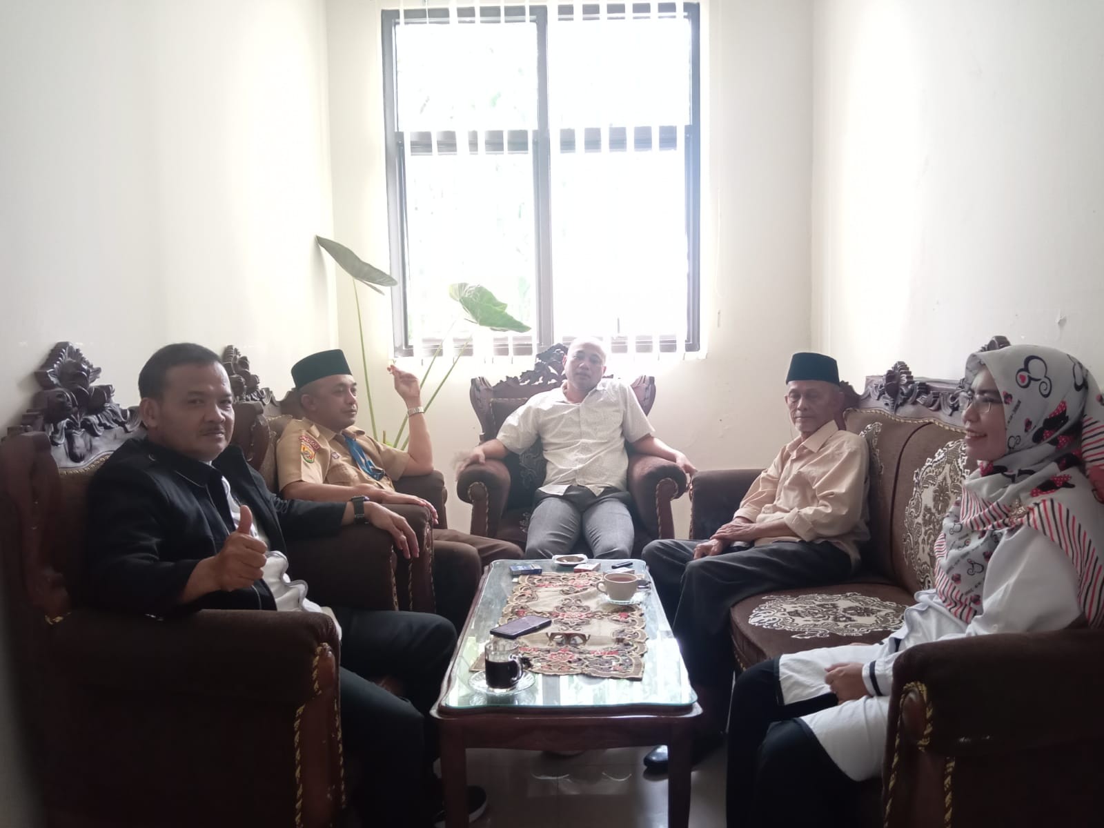 RAPAT PEMBAHASAN TERKAIT KURIKULUM (AKADEMIK) OLEH PENGAWAS MAN 5 BOGOR 