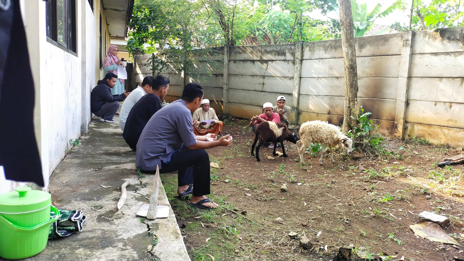 PEMOTONGAN HEWAN KURBAN DI MAN 5 BOGOR