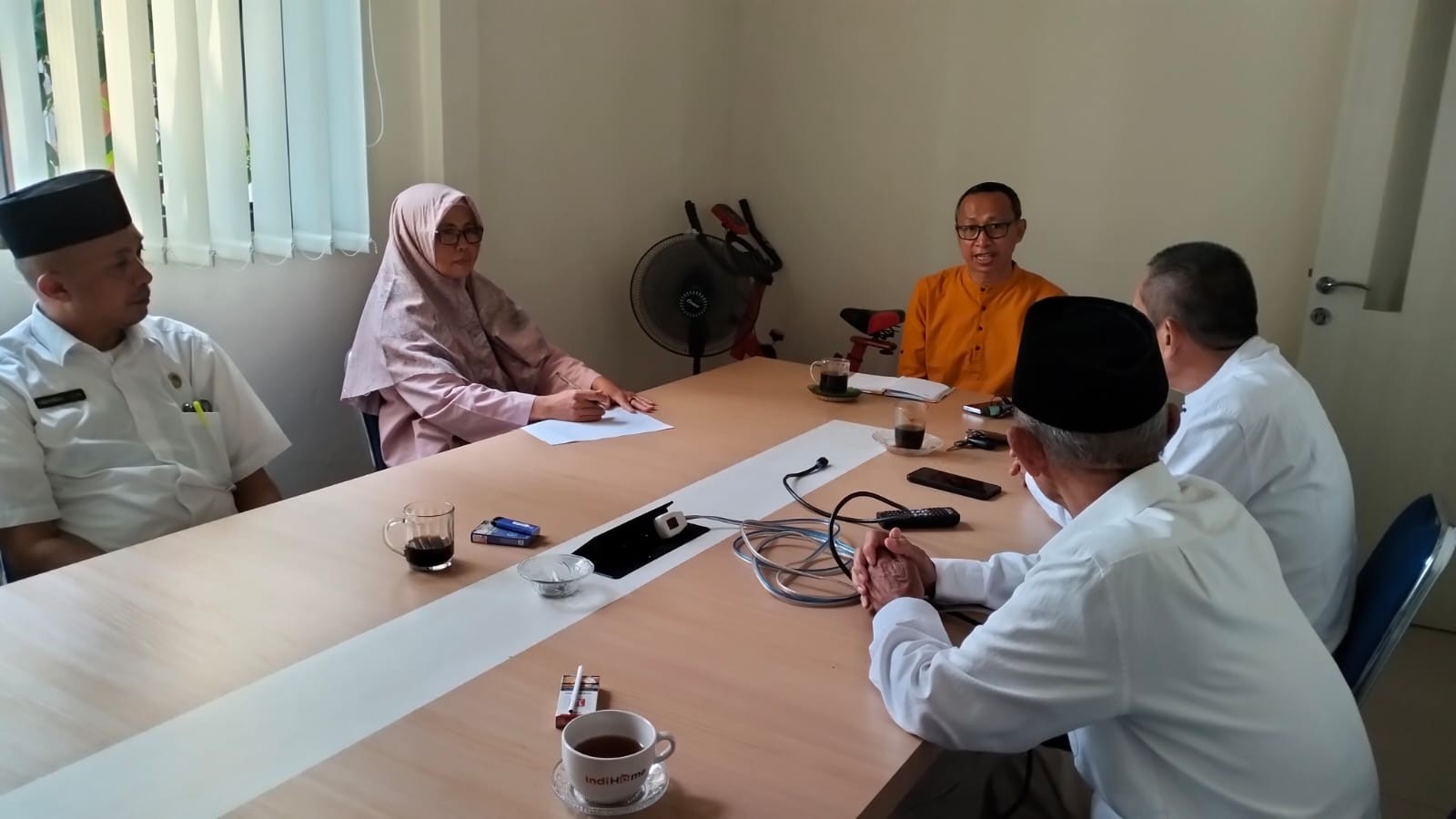 Plt. Kepala MAN 5 Bogor Silaturahmi dengan Ketua dan Sekretaris Komite 