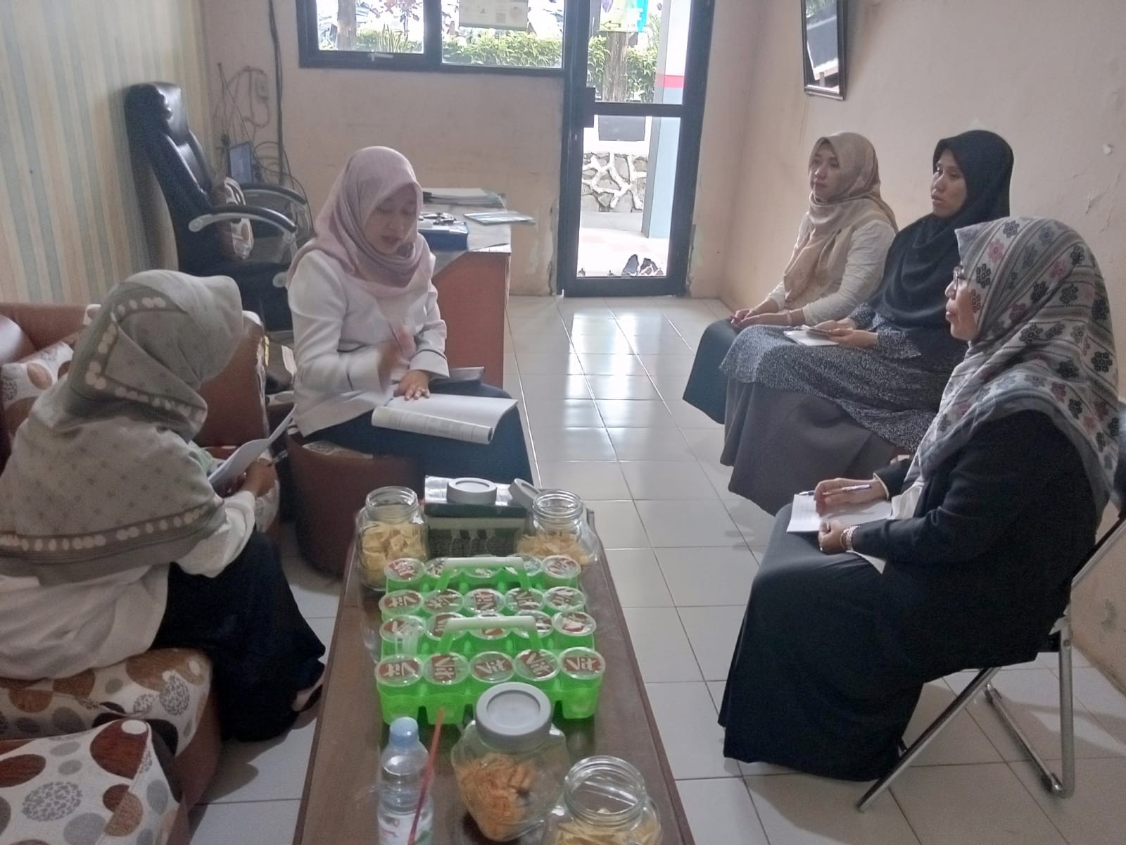 RAPAT KOORDINASI TIM TEMA P5P2RA DENGAN KEPALA MAN 5 BOGOR JELANG SOSIALISASI